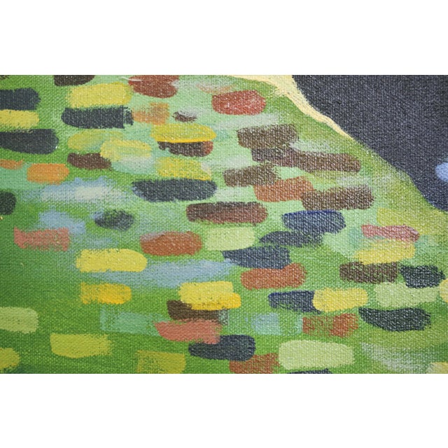 Landscape Painting on Canvas, 2000s For Sale - Image 6 of 8