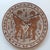 Wall Ceramic Plate in Gothic Style from Paterna Maiolica d'Art, 1970s For Sale - Image 3 of 3
