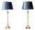 Vintage Neoclassical Style Table Lamps, 1970, Set of 2 For Sale