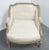 French Louis XIV Paint Distressed Bergere Chair For Sale - Image 3 of 8