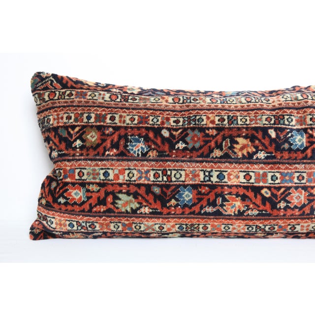 - Authentic Decorative Vintage Tribal Textile Pillow Cover -15'' X 43'' For Sale - Image 4 of 9