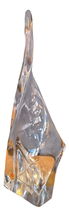 Abstract Crystal Sculpture from Ile de France, 1950s