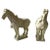 Carved Marble Asian Horses - a Pair For Sale - Image 13 of 13