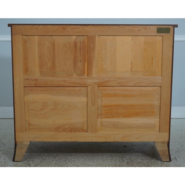 Baker Colonial Williamsburg #8805 Inlaid Mahogany Chest ~ Rare For Sale - Image 16 of 18