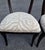 Ethan Allen Pair Ethan Allen Hathaway Klismos Dining Side Chairs Zebra Print French Regency 1990s For Sale - Image 4 of 14
