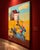 Nathaniel Mather – Bike Riding in Country Oversized Textured Canvas Artwork For Sale - Image 4 of 11