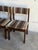 Set of 4 Danish Mid Century Modern Dining Chairs Vintage Scandinavian Wood Chairs For Sale - Image 10 of 10