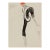Vintage French Fashion Art Print – Art Deco Woman in Black and White, 12" X 16" For Sale