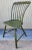 19Thc Original sour apple green painted step down New England Windsor chairs in fine condition.The chairs have fine little...