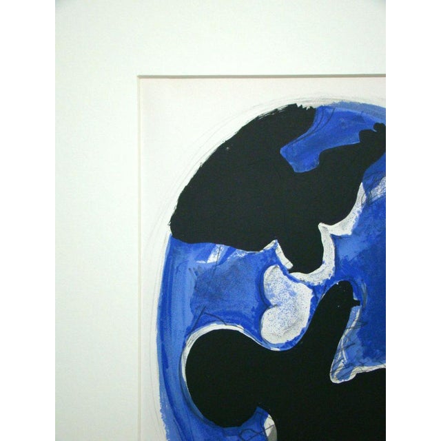 Georges Braque, Two Birds on a Blue Background, 1955, Original Lithograph For Sale - Image 8 of 13