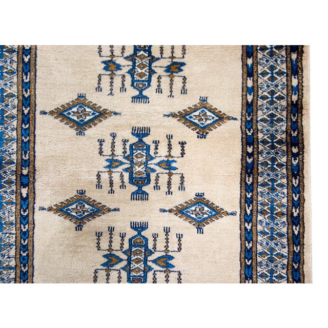 Vintage Pakistani Bokhara Runner For Sale - Image 11 of 15
