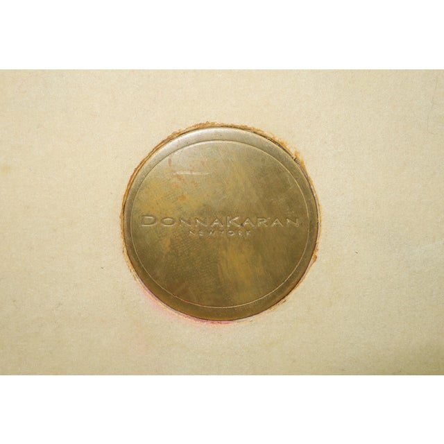 Vintage Donna Karan Shagreen Covered Wood Lined Box For Sale - Image 11 of 12