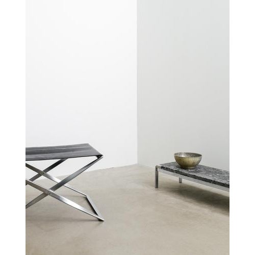 1960s Early Danish Mid Century Folded "PK91" Stool by Poul Kjaerholm & E. Kold Christensen, 1960s For Sale - Image 5 of 7