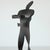 Late 20th Century Vintage Forged Iron Figure Sculpture For Sale - Image 10 of 10