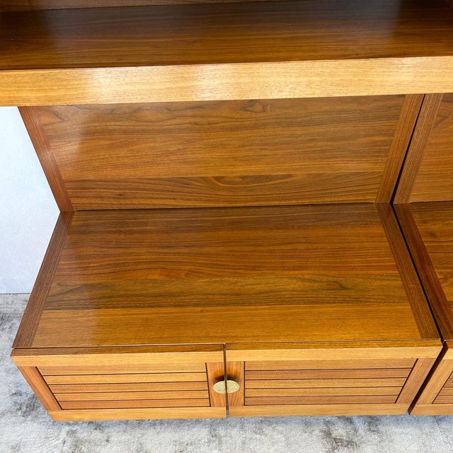 Ulferts Tibro Teak Wall Units from Ulferts Möbler, 1970s, Set of 2 For Sale - Image 6 of 18