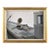 1950s American School Maine 1930's Fishing Boat. Oil on Board, 12" X 16". Framed 14.5" X 18.5". For Sale