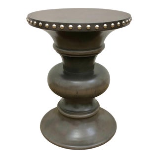 Beverly Furniture Contemporary "Bix" Spool Occasional Table For Sale