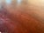 Late 20th Century Queen Ann, Drop Leaf Table in Solid Mahogany Wood by Banks Coldstone Co. For Sale - Image 11 of 13