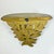 1970s Vintage Hollywood Regency Boho Chic Americana Syroco Wood Gilded Wall Bracket Shelf For Sale - Image 16 of 18