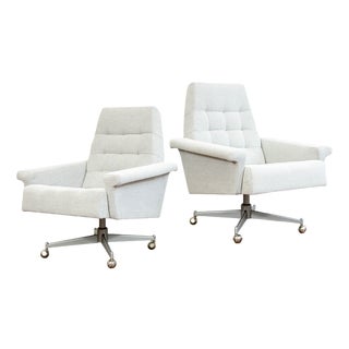 Vintage Swivel Chairs from Up Závody, 1970s, Set of 2 For Sale