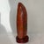 Chinese Large Mid-Century Chinese Red and Green Jasper Stone Mounted on Solid Wood For Sale - Image 3 of 10
