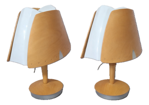 Large Table Lamps by Eriksen for Lucid, 2000s, Set of 2