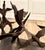 1970s Brutalist Sculptural Birds in Flight Welded Steel & Glass Coffee Table For Sale - Image 10 of 12