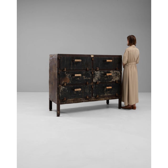 20th Century French Iron Chest Of Drawers For Sale In Greensboro - Image 6 of 8