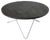 Black Slate and Steel O Table by Oxdenmarq For Sale