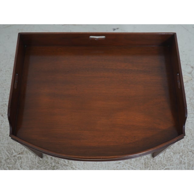 Chippendale Kittinger Colonial Williamsburg Wa-1042 Mahogany Coffee Table For Sale - Image 3 of 16