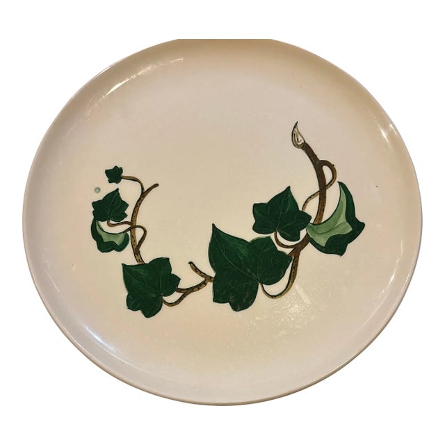 1950s Metlox California Ivy Chop Plate For Sale