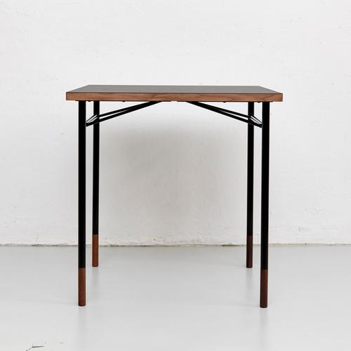 Metal Nyhavn Desk in Black Lino and Steel by Finn Juhl For Sale - Image 7 of 18