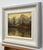 Textile Reflections on Forest Pond in the English Countryside with Warm Yellows & Browns 1979 For Sale - Image 7 of 12