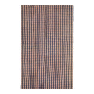 Decorative Vintage Turkish Kilim Rug - 5`7" X 8`11" For Sale