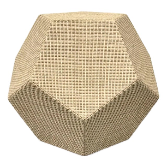 Baker / McGuire Organic Modern Geometric Customizable Unfinished Resort Boracay Side Table For Sale