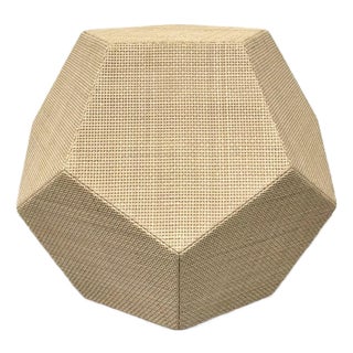 Baker / McGuire Organic Modern Geometric Resort Boracay Side Table For Sale