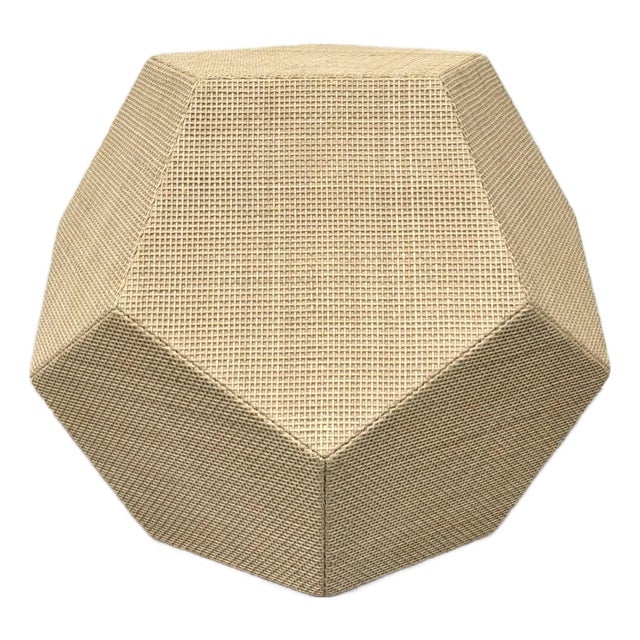Baker / McGuire Organic Modern Geometric Resort Boracay Side Table For Sale