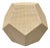 Baker / McGuire Organic Modern Geometric Resort Boracay Side Table For Sale
