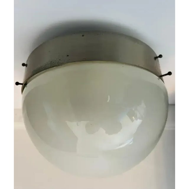 Sergio Mazza Artemis Clio Flush Ceiling Light 1960 Italian Mid-Century For Sale - Image 12 of 12