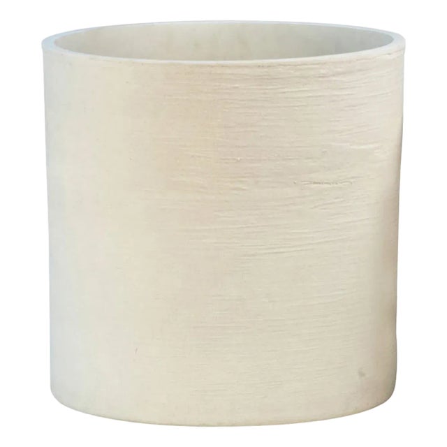 Modern White Composite Planter Large For Sale