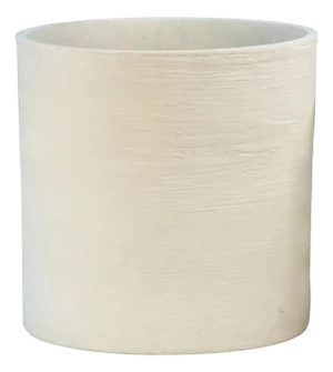 Modern White Composite Planter Large