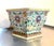 Chinese Yellow Floral Ceramic Hexagonal Planter For Sale - Image 4 of 4