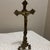 Antique Crucifix Religious Jesus on the Cross Ornate For Sale - Image 4 of 6