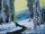 Last Light, Contemporary Winter Landscape Oil Painting by L Haas For Sale - Image 11 of 11
