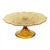 Art Deco Amber Cake Stand in Depression Glass For Sale - Image 15 of 16