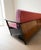 Mid-Century Modern Burgundy Folding Sofa Bed from Edmund Homa, Czechoslovakia, 1960s For Sale - Image 6 of 15