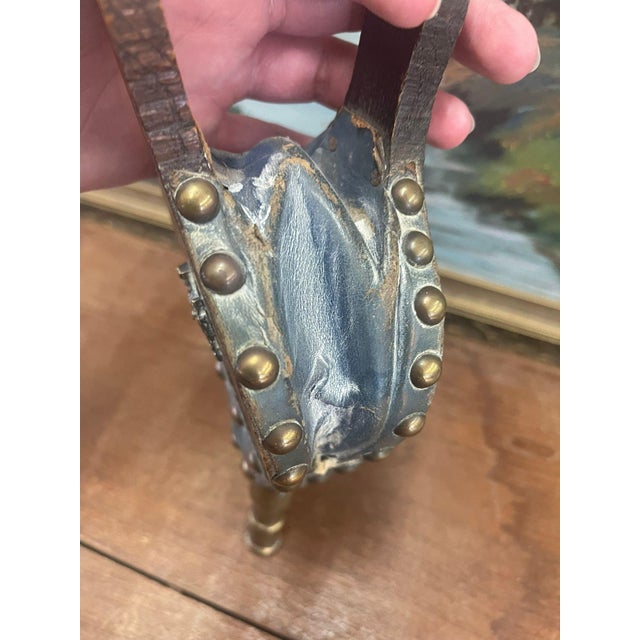 Vintage Mid Century Modern Wooden Fireplace Bellows With the Word Sealyham For Sale In Seattle - Image 6 of 8