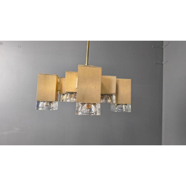 Vintage Cubic Pendant Light by Gaetano Sciolari, 1970s For Sale - Image 13 of 18