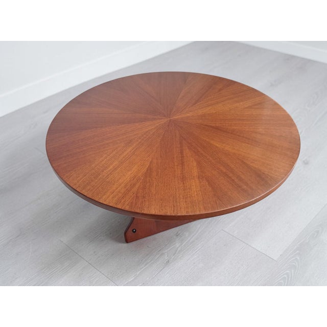 Mid-Century Modern Danish Sunburst Coffee Table by Soren Georg Jensen for Kubus, 1960s For Sale - Image 6 of 13