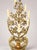 Wood Monumental Italian Giltwood & Polychrome Dolphin and Floral Tole Candelabra For Sale - Image 7 of 9